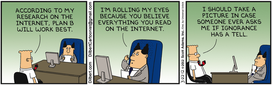 Dilbert Cartoon